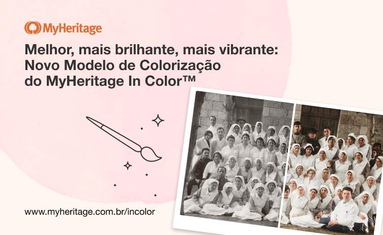 MyHeritage In Color™ – Novo e melhorado modelo de colorização