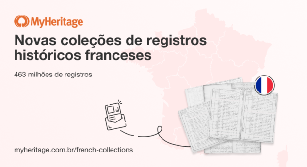 MyHeritage publica uma imensa coleção de 463 milhões de registros históricos da França
