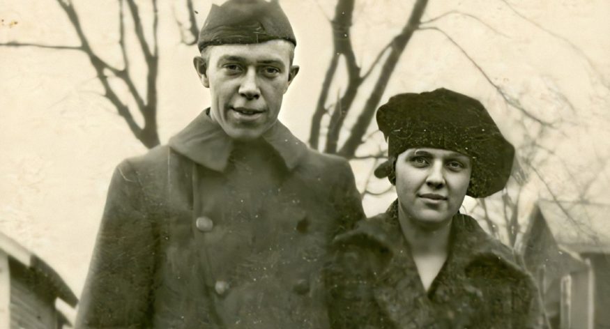 Eu descobri o relato do serviço de meu avô na Primeira Guerra Mundial graças a uma Correspondência de Registro do MyHeritage