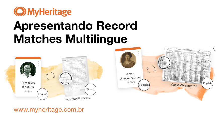 Apresentando a correspondência de registros multilingue