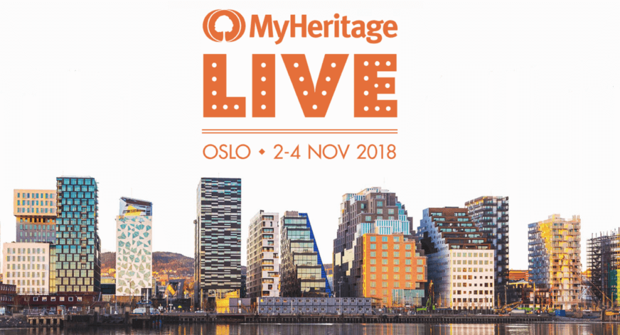 Você está convidado a participar da conferência internacional do MyHeritage!