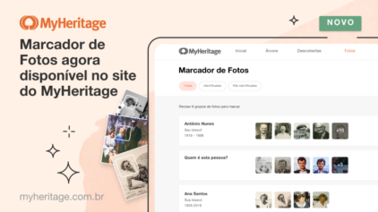 Novo: Marcador de Fotos agora disponível no site MyHeritage