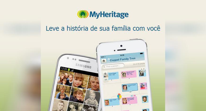 Atualização no aplicativo móvel de MyHeritage