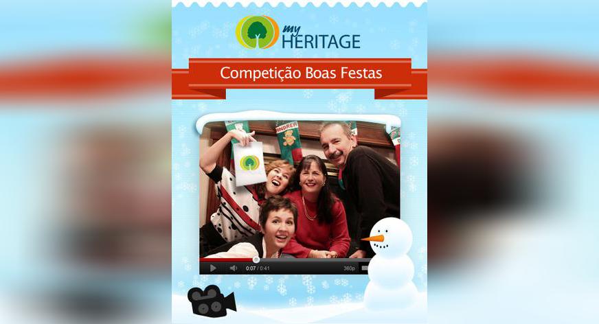 Concurso Boas Festas MyHeritage!