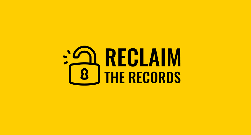 Destaque para o Reclaim the Records