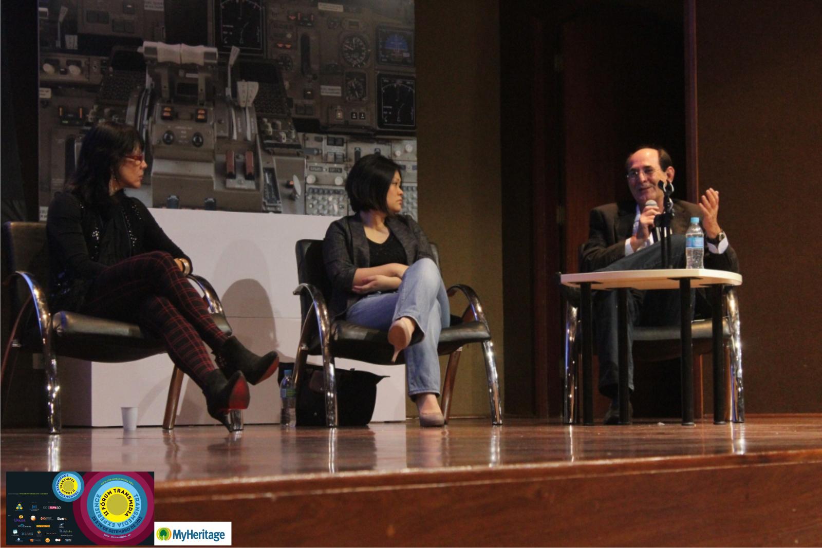 FTM2012_3 Ingrid Zavarezzi (TV Globo - Malhação) - Tatiana Onoe (QG Comunicação) - Walter Olivas (My Heritage)